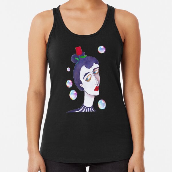 Bubble Meditation Racerback Tank Top
