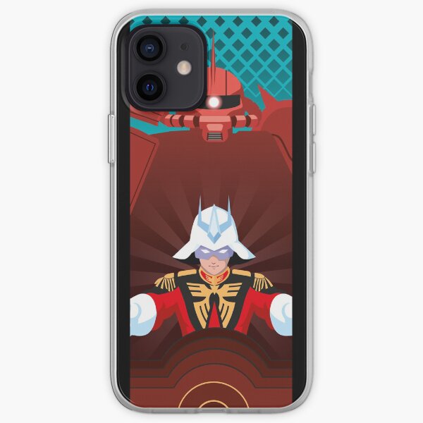 Char Aznable - Scia - Zaku - Square iPhone Soft Case