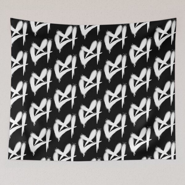 Item preview, Cross Slash Splash (white) designed and sold by katbentley.