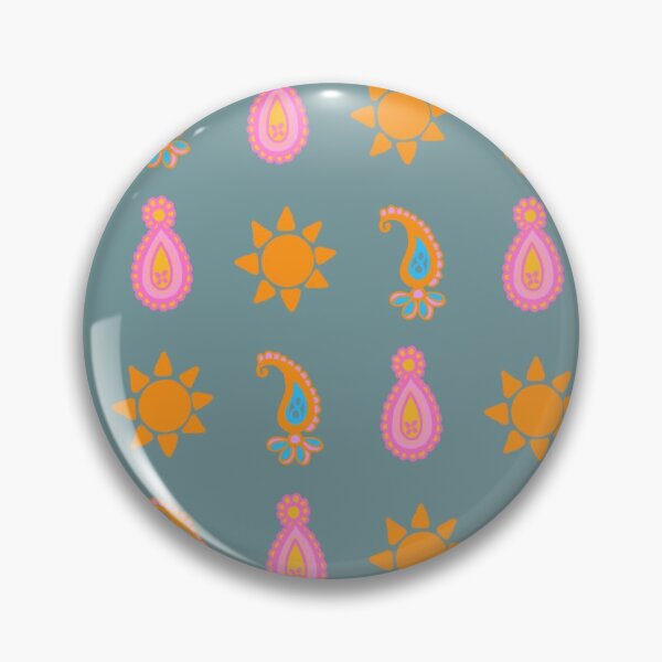 Item preview, Grey Bindi design Pattern designed and sold by Nisha-Jayne.