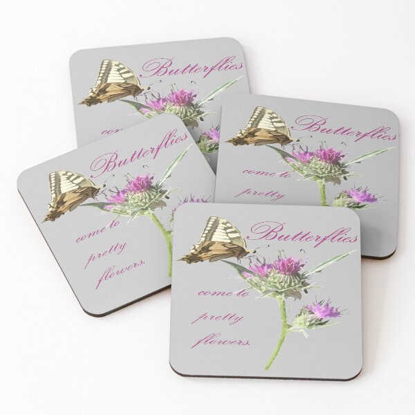 Item preview, Butterflies Come To Pretty Flowers Proverb  designed and sold by taiche.