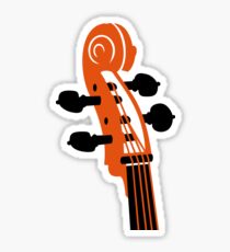 Cello Scroll VRS2 Sticker