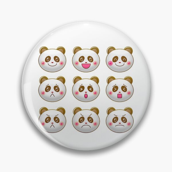 Item preview, Panda Faces designed and sold by enchantedlove.