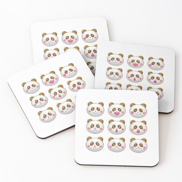Item preview, Panda Faces designed and sold by enchantedlove.