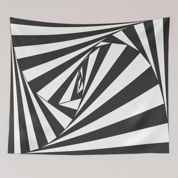 Aperçu de l'œuvre Illusion Tunnel Tournant Gris créée et vendue par LarcherNoel.