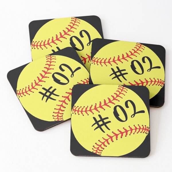 Item preview, Softball Player Back No  Number 02 #02 Ball Sport Sticker designed and sold by theshirtinator.
