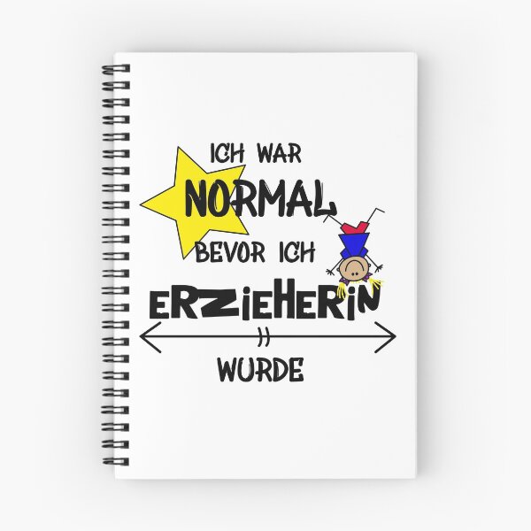 Artikelvorschau, Ich war normal, bevor ich Erzieherin wurde entworfen und verkauft von Shirtrick.