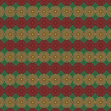 Artwork thumbnail, African Geometric Pattern by hellcom
