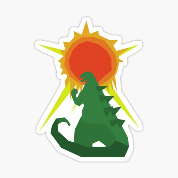Godzilla Sticker