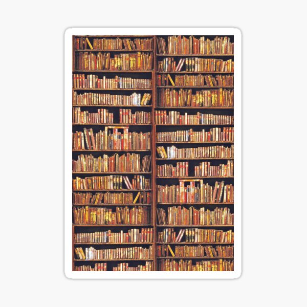 Bibliophile Sticker
