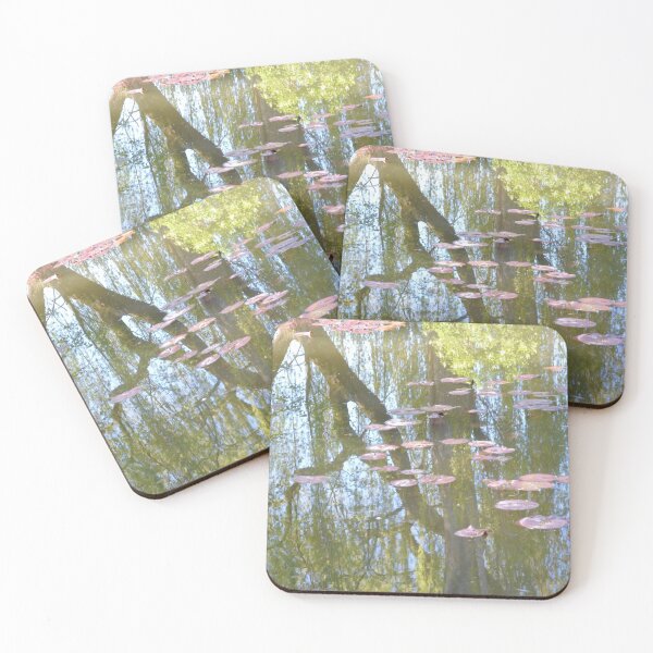 France: Monet's Water Lilies at Giverny Coasters (Set of 4)
