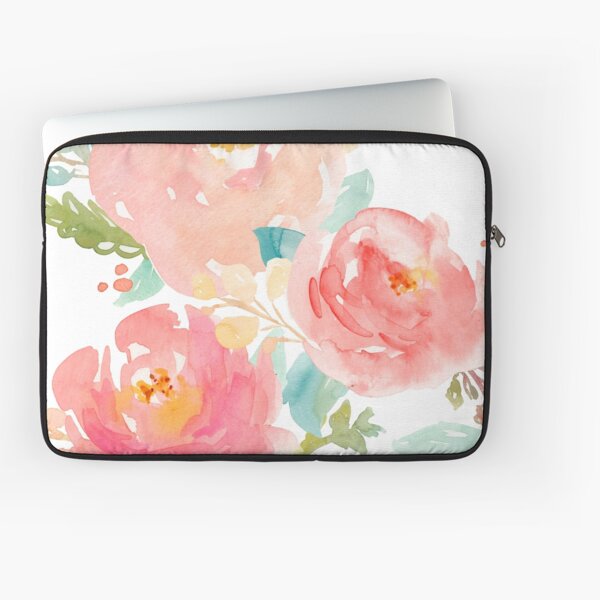 Aperçu de l'œuvre Bouquet aquarelle pivoines créée et vendue par junkydotcom.