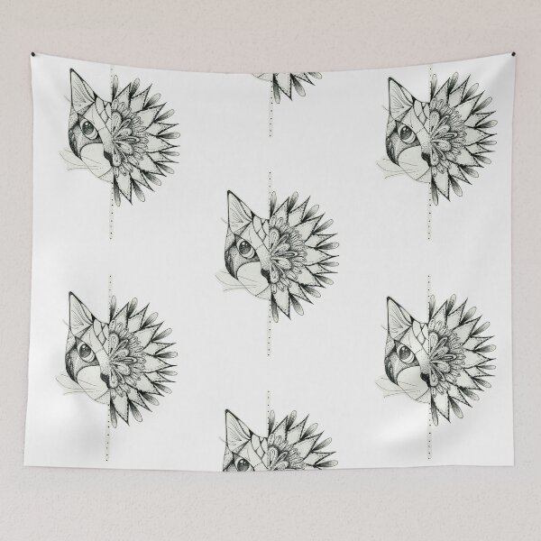 Item preview, Moon Cat No2  designed and sold by burrowsdotwork.