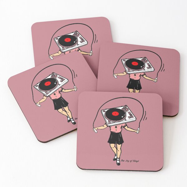 Item preview, The Joy of Vinyl LP Record Skipping Funny Music Cartoon designed and sold by WibbleDesign.
