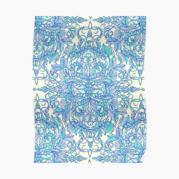Viaje de dos días de juego con colores y posibilidades. No recuerdo en qué dirección fui, pero me gusta dónde terminé ... (Una de las tres combinaciones de colores).
Un decorativo Póster