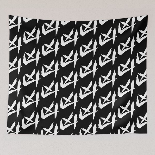 Item preview, Cross Slash (black and white) designed and sold by katbentley.