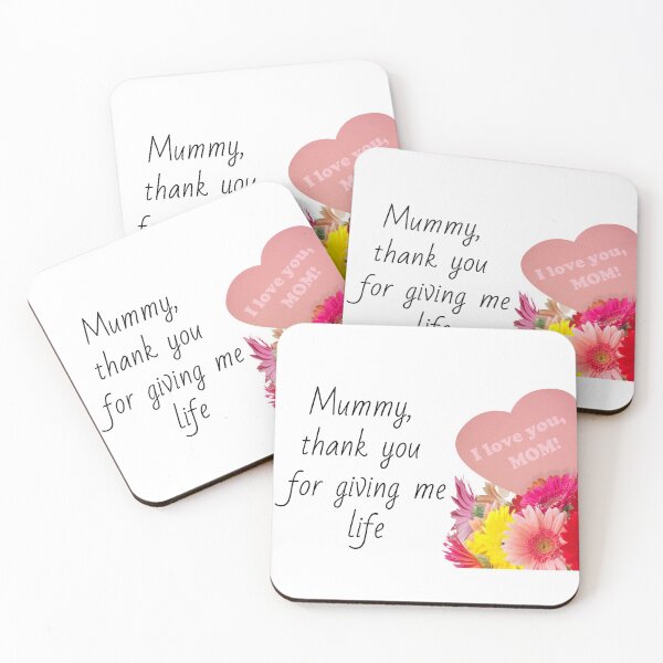 Item preview, Mummy, thank you for giving me life designed and sold by Yanulik.