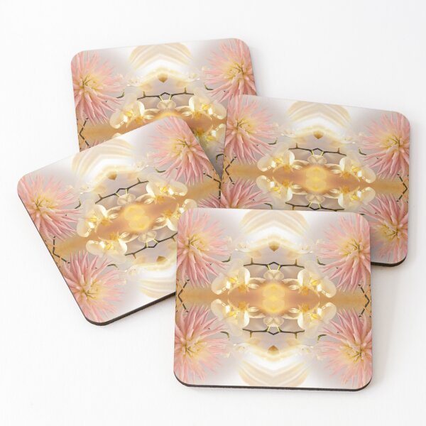 Item preview,  Dahlias and Orchids flowers in reflect designed and sold by Robert Gipson.