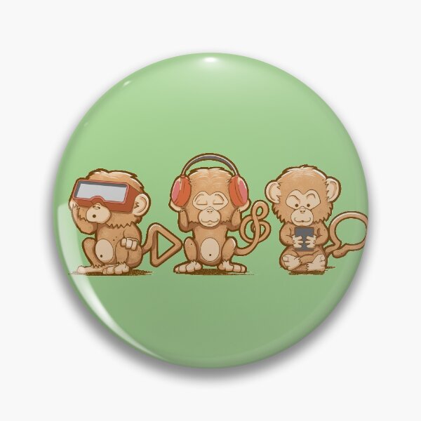 Item preview, Three Monkeys designed and sold by wuhu.