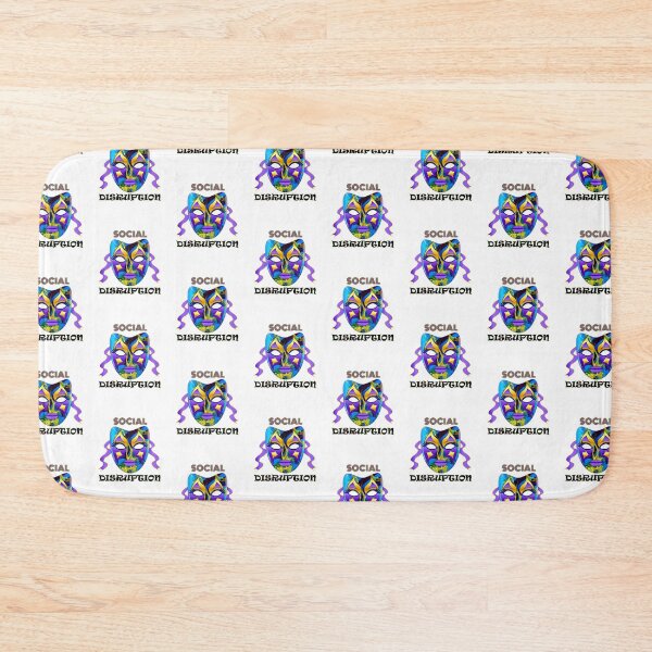 Item preview, Social Distancing Disruption Bold Unusual Artwork Typography  designed and sold by Nisuris.