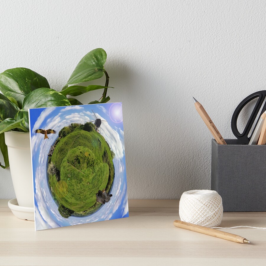 Little Brill Art Board Print