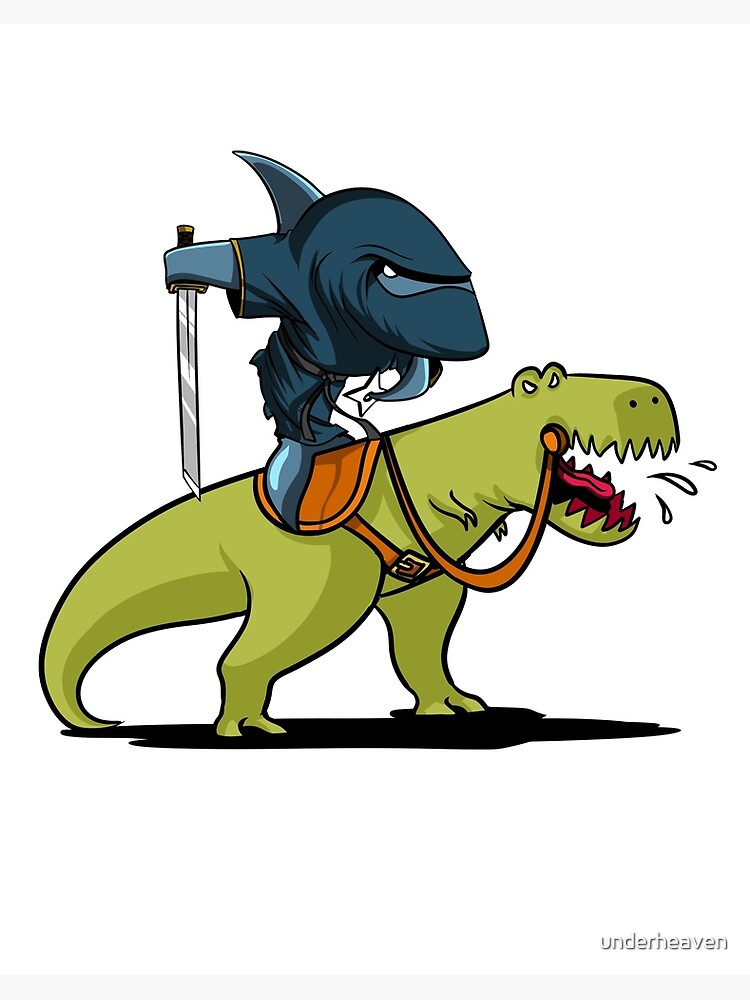 Shark Pirate Riding T-Rex Dinosaur Funny Boys Kids T-Shirt Shark Pirate Riding T-Rex Dinosaur Funny Boys Kids T-Shirt