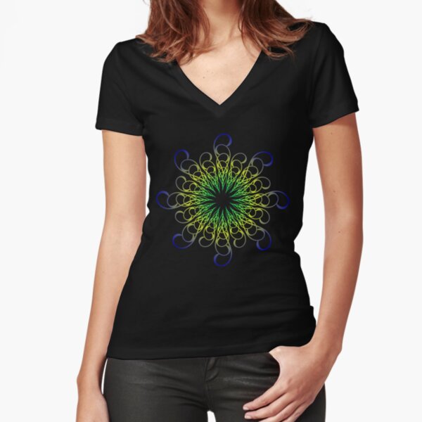 Fitted V-Neck T-Shirt
