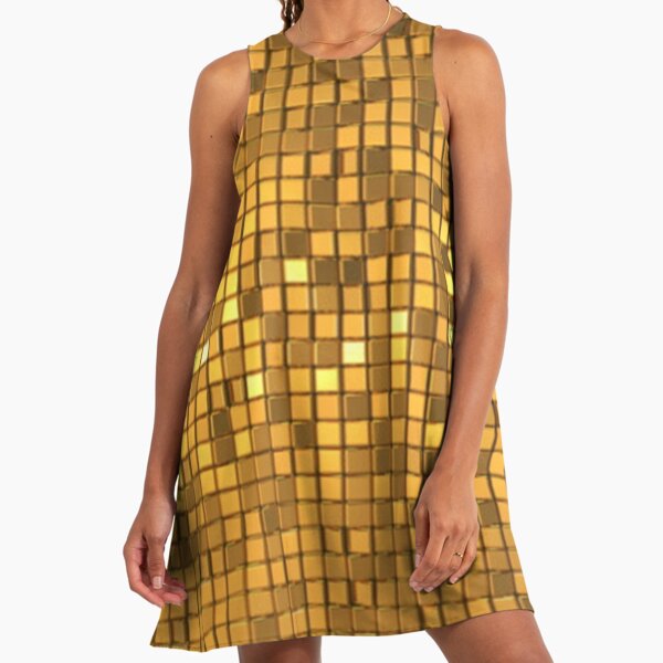 Gold Disco Dresses for Sale | Redbubble