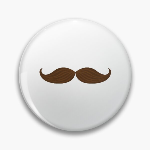 Artikelvorschau, Curly Moustache Gesichtsmaske entworfen und verkauft von CodingForTech.