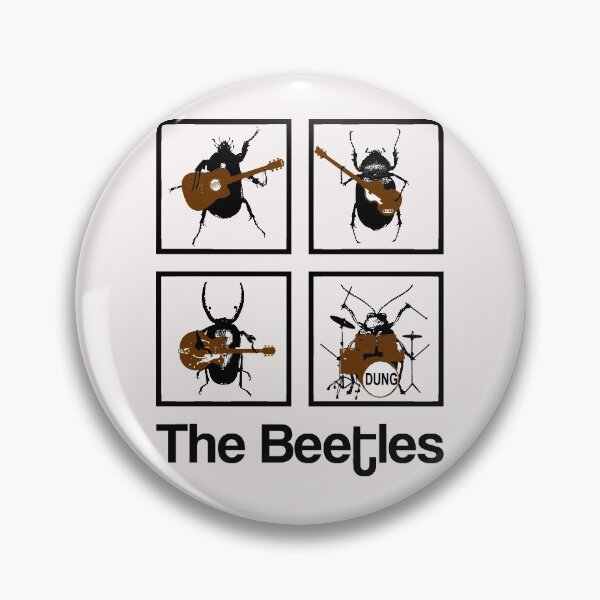 Item preview, The Beetles Funny Music Band Retro designed and sold by WibbleDesign.