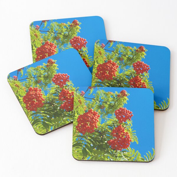 Item preview,   Rowan tree  with red berries designed and sold by Robert Gipson.