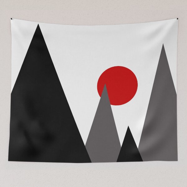 Item preview, Geometric landscape designed and sold by ValentinaHramov.