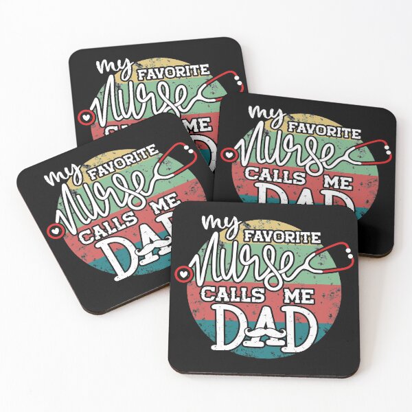Item preview, Father's Day Nurse Dad Gift - My Favorite Nurse Calls Me Dad designed and sold by gowthama.