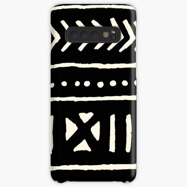 african mud cloth black and white Samsung Galaxy Snap Case