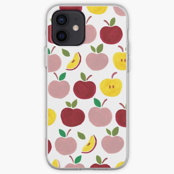 Apples Gouache Illustration iPhone Soft Case