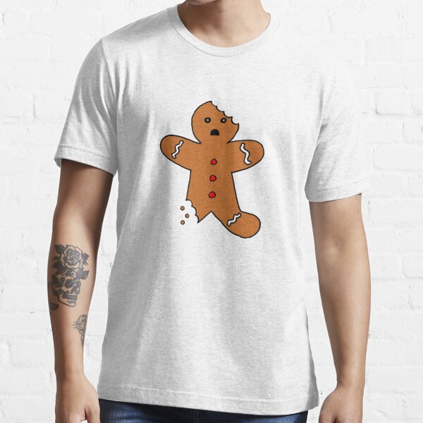 Gingerbread Man T Shirts Redbubble - gingerbread man outfit roblox