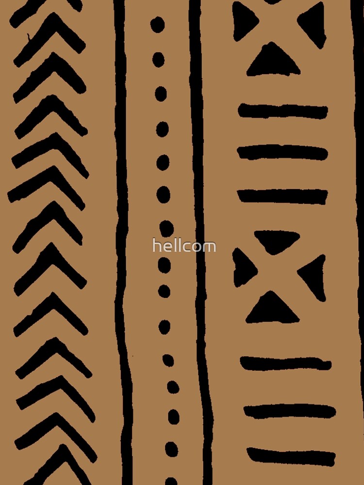 african mud tribal cloth by hellcom