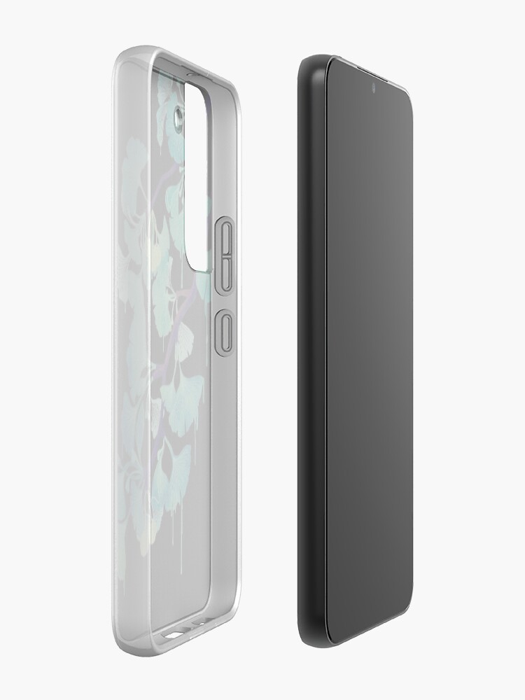 Alternate view of O Ginkgo (on Black) Samsung Galaxy Phone Case