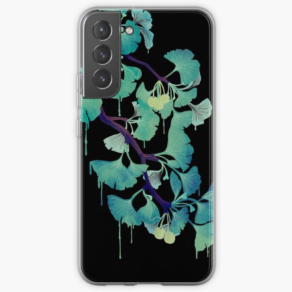 Aperçu de l'œuvre O Ginkgo (sur noir) créée et vendue par littleclyde.