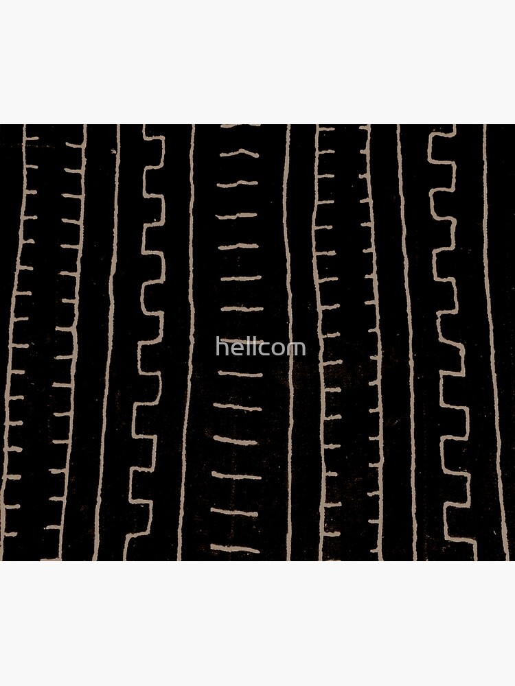 simple african mud cloth by hellcom