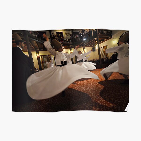 Whirling Dervishes Poster
