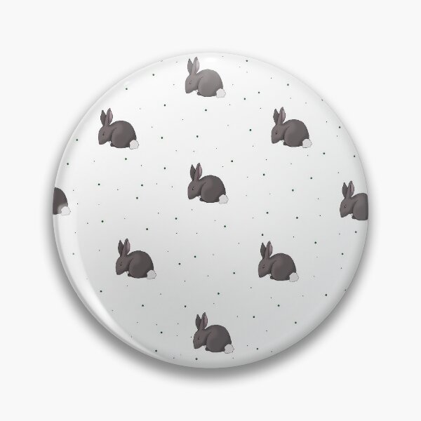 Item preview, rabbits bunnies dot pattern designed and sold by OrchardHouseC.