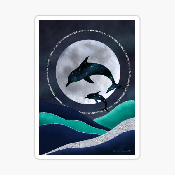 Night Swimming Sticker