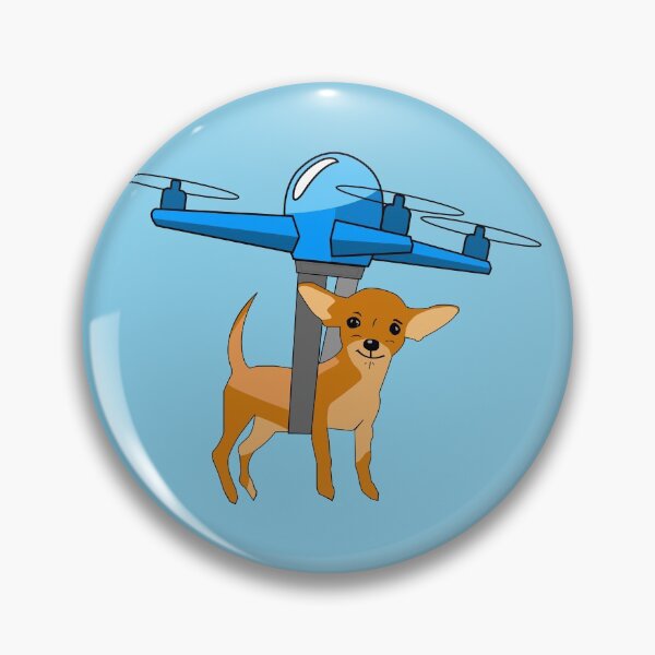 Item preview, Chihuahua Lover Delivery Drone Dog Owner Mom Dad Pilot Joke Gift designed and sold by Maljonic.