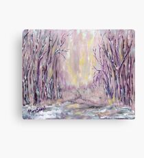DAZZLING WINTER Canvas Print