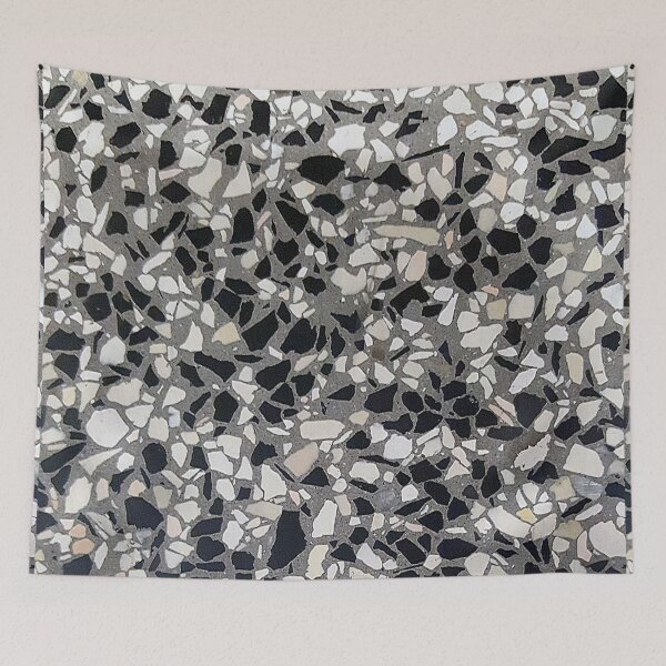 Item preview, Terrazzo black and white designed and sold by hellcom.