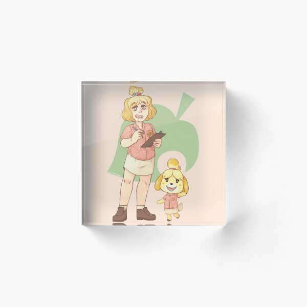 Animal Crossing Isabelle Acrylic Block