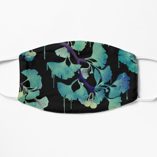 O Ginkgo (on Black) Mask