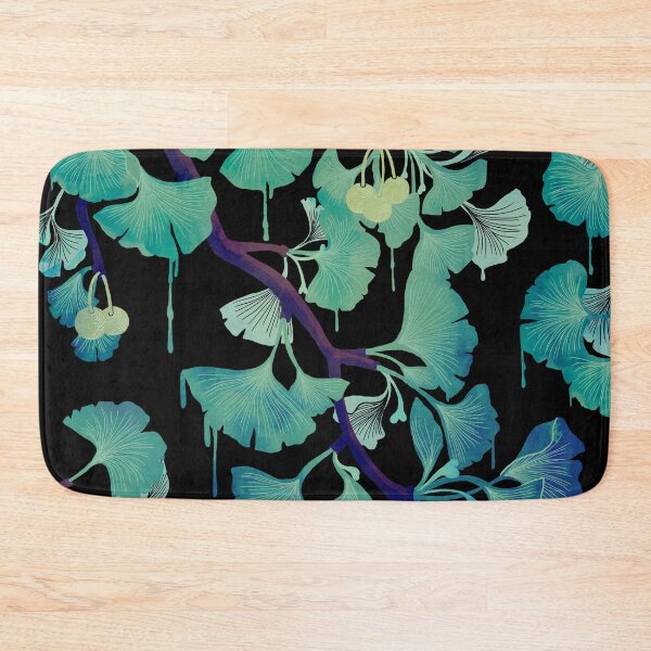 Item preview, O Ginkgo (on Black) designed and sold by littleclyde.