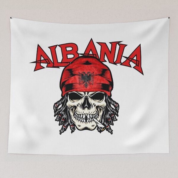 Item preview, Albanian Skull designed and sold by artesign.